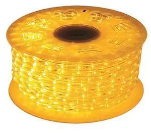 AMERICAN LIGHTING 38NH62 LED Rope Light,70.5W,Amber,120V