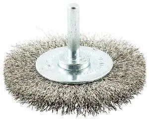 ZORO SELECT 66252838972 Wire Wheel Brush,Shank Mount,3/4" L Trim ZORO SELECT 66252838972 Wire Wheel Brush,Shank Mount,3/4" L Trim