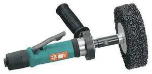 DYNABRADE 13201 Air Finish Tool,3400 rpm,13-5/8 In. L