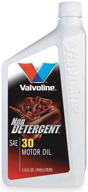 Valvoline Motor Oil, SAE 30, Conventional, 1 Qt., Bottle VALVOLINE 822382