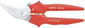 Knipex 95-05-185 7.3" Combination Shears 40 Degree Angled - Plastic Grip