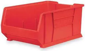 AKRO-MILS 30293RED Red Super Size Bin, 29-7/8"L x 16-1/2"W x 11"H