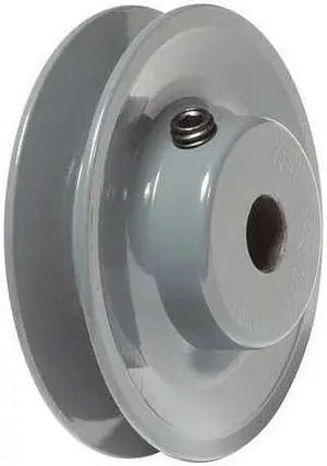 TB WOOD'S AK4112 1/2" Fixed Bore 1 Groove Standard V-Belt Pulley 3.95 in OD