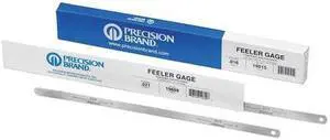 PRECISION BRAND 19400 Feeler Gauge,0.0110x12 L,PK12