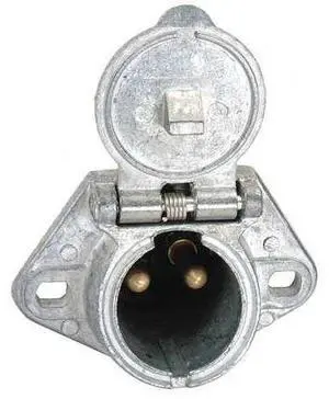 VELVAC 593121 Dual Pole Receptacle,200A