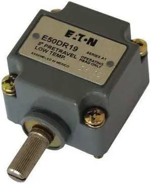 EATON E50DR19 Cutler-Hammer Lmt Swtch Hd,Rtry Lvr,Sd,.63 In,3 in.-lb