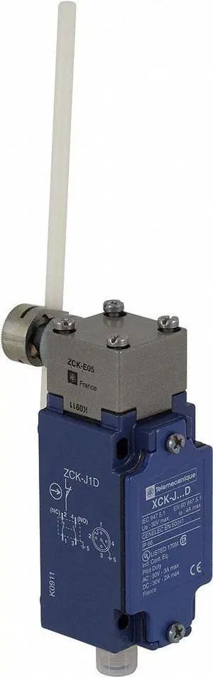TELEMECANIQUE SENSORS XCKJ10559D Heavy Duty Limit Switch, Adjustable Rod,