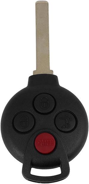 Replacement Keyless Remote Car Key KR55WK45144 315Mhz PCF7941 Chip for 2008-2015 Smart Fortwo