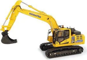 Komatsu HB215LC-3 Hybrid Tracked Excavator 1/50 Diecast Model by Universal Hobbies