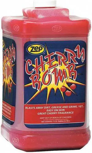 Cherry Bomb Heavy-Duty Hand Cleaner, 1 Gal Jug, Disp/Pump Not Included