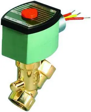 REDHAT 8030G069 Solenoid Valve, 2-Way, 2-Position, Normally Closed, 1/2 in Pipe