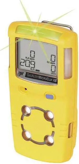 BW Technologies MCXL-XWHM-Y-NA GasAlertMicroClip XL 4 Gas Detector