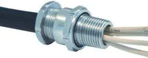 APPLETON ELECTRIC TC075055 Cable Connector,3/4 In,Straight,Silver