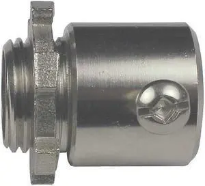CALBRITE S20500MCSS Set Screw Male Connector,1/2in,1-5/16inL