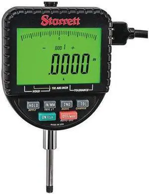 STARRETT 2700-800 Electronic Indicator,1"/25mm Range