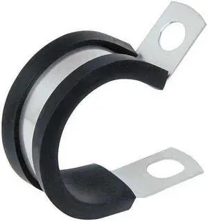 ZORO SELECT COL2409SS Cable Clamp, 304 Stainless Steel, 1-1/2 in Bundle Dia.,