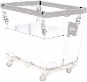 ZORO SELECT G20-WWX-SLN Basket Truck Spring Lift, 20 bu, white