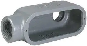 HUBBELL KILLARK LL18 Conduit Body,5.0 cu. in Capacity,LL Body