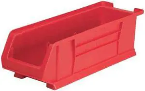 AKRO-MILS 30284RED Red Super Size Bin, 23-7/8"L x 8-1/4"W x 7"H