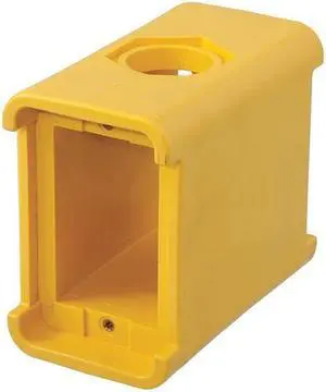 Hubbell Wiring Device-Kellems Portable Outlet Box,1"Hub,Thermoplastic HBL3080