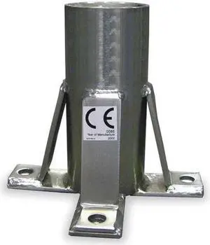 HONEYWELL MILLER DH-7SS/ Hoist Floor Mount Sleeve,Stainless Steel