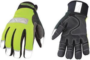 Safety Lime Waterproof Winter Xl Youngstown Glove Co. Gloves 08-3710-10-XL