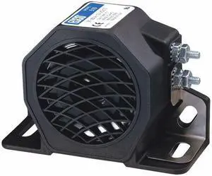 ECCO 585 Back Up Alarm,Black,2-13/16" H