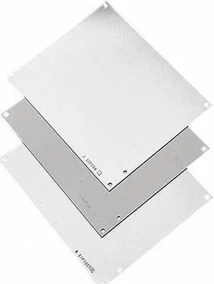 NVENT HOFFMAN A8P6AL Interior Panel, 14 Gangs, Aluminum