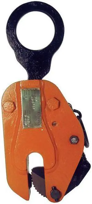 RENFROE FR-00.50-A Plate Clamp,1000 lb,Vertical,0 to 3/4 In