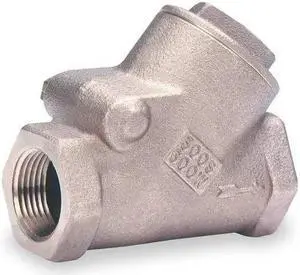 MILWAUKEE VALVE 507 3/8 3/8" FNPT Bronze Swing Y Check Valve