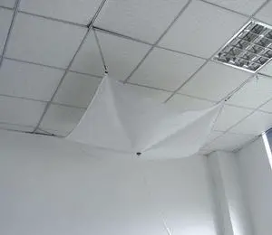 ZORO SELECT 10C878 Roof Leak Diverter,10 x 10 ft,Lmntd Poly