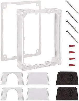 SAFETY TECHNOLOGY INTERNATIONAL STI-1331 Pull Station Guard Spacer,Polycarbonate