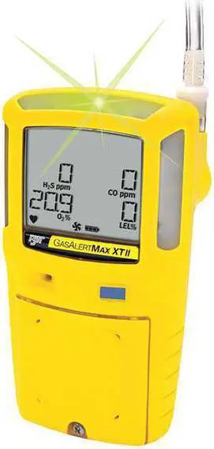 BW Technologies XT-XWHM-Y-NA GasAlertMax XT II 4-Gas Detector with Pump