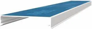 TYRAP TYD2CPW6 Wiring Duct Cover,Flushed Mount,White