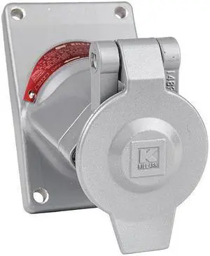 KILLARK UGR0-20231QW Receptacle,120VAC,20A,7 NEMA Rating