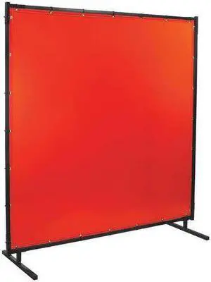STEINER 548HD-6X6 Welding Screen, Transparent Vinyl, 6 ft. W., 6 ft. H., 36