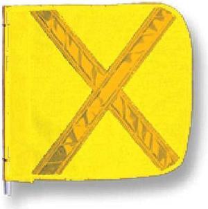 Replacement Flag, Reflexite X, Yellow CHECKERS INDUSTRIAL PROD INC FS8025-16-Y