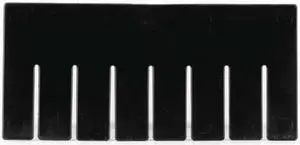 AKRO-MILS 42105 Long Divider, 10-1/2 x 5 In, Black