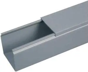PANDUIT FS2X3LG6NM Base Raceway, FS2 Series, 1 Channel, 2-1/4 in W, 3.14 in H,