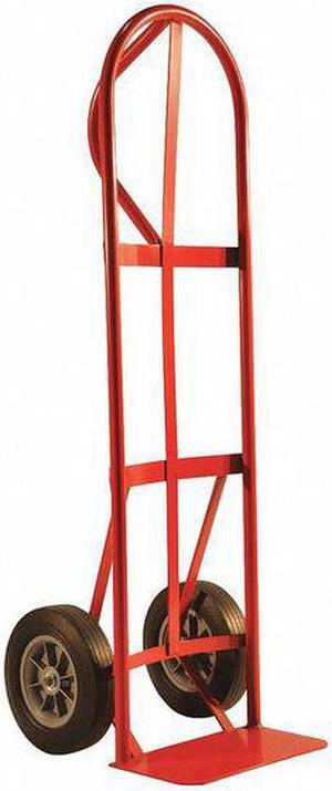 MILWAUKEE HAND TRUCKS DC47118 P-Handle Truck,with 10",Solid Tires