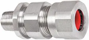 HUBBELL KILLARK MC1C Cable Connector,2.30" L,1/2"Hub Trade