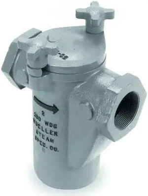 MUELLER STEAM SPECIALTY 11/2 125 SS screwed Basket Strainer, 1-1/2" Pipe, FNPT