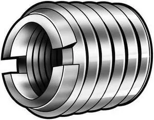 E-Z LOK 329-1614-PK5 Heavy Wall Self Locking Thread Insert, 1"-14 Int Thrd Sz,