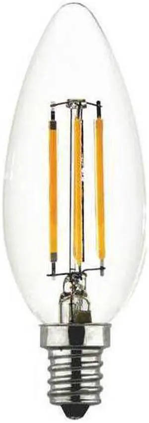 MAXLITE F4B10D27 LED Lamp,Dimmable,Glass Housing,4.0W