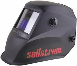 SELLSTROM S26100 Welding Helmet, WHB 1000 Series, Black