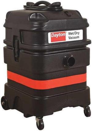 DAYTON MV-1800-0GEV Industrial/Commercial Shop Vacuum, 1-1/2" Hose Dia.,