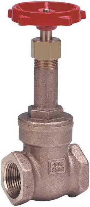 MILWAUKEE VALVE 1150 1-1/4 Gate Valve,Class 150,1-1/4 In.