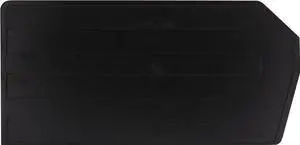 QUANTUM STORAGE SYSTEMS DUS265 Bin Divider, Black, PK6