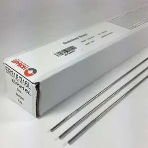 HOBART WELDING PRODUCTS 54JK90 TIG Welding Rod,3/32'' dia.,36'' L,10 lb