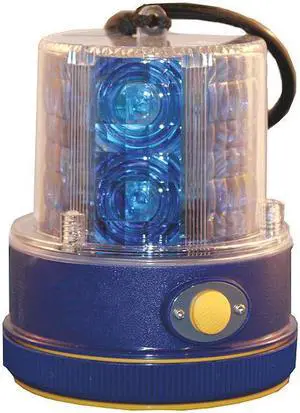 RAILHEAD GEAR RM18-LED Revolving Safety/Warning Light,Blue